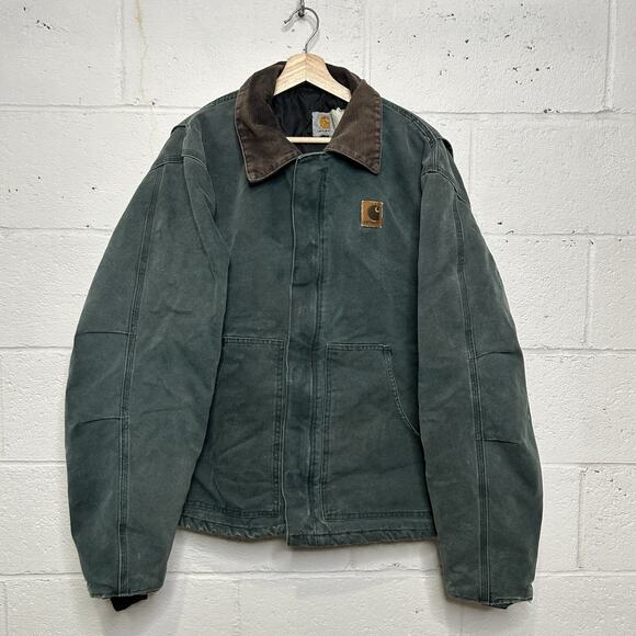 Vintage Carhartt Quilted Artic Jacket “Hunter Green” - Picture 1 of 9